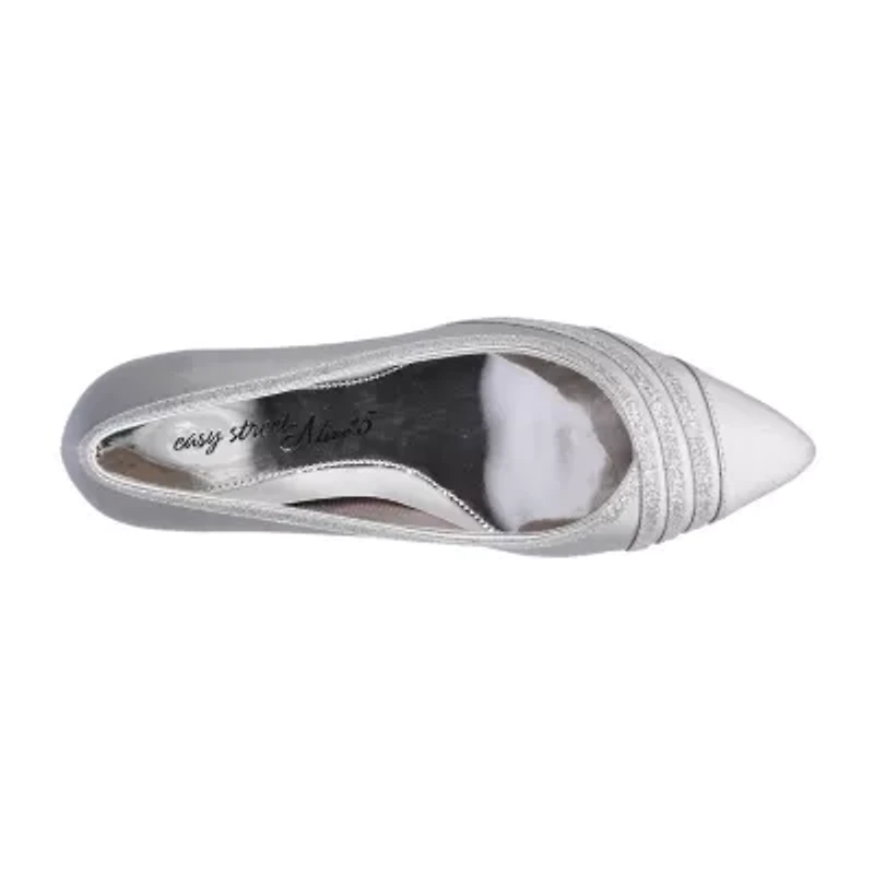 Easy Street Nobel Womens Pointed Stiletto Heel Pumps