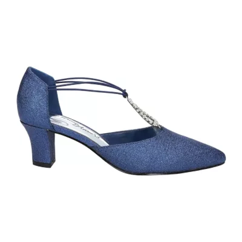 Easy Street Moonlight Womens Pointed Stiletto Heel Pumps