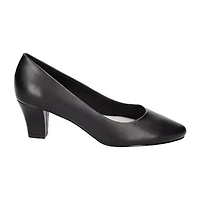 Easy Street Ballari Womens Round Stiletto Heel Pumps