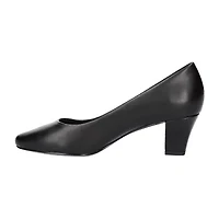 Easy Street Ballari Womens Round Stiletto Heel Pumps