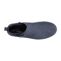 Easy Street Womens Julienne Flat Heel Booties