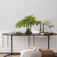 Nearly Natural Philodendron Arrangement With Vase Artificial Plant