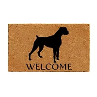 Calloway Mills Boxer Outdoor Rectangular Doormat