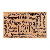 Calloway Mills Grandparents Outdoor Rectangular Doormat