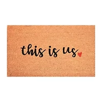 Calloway Mills This Is Us Outdoor Rectangular Doormat