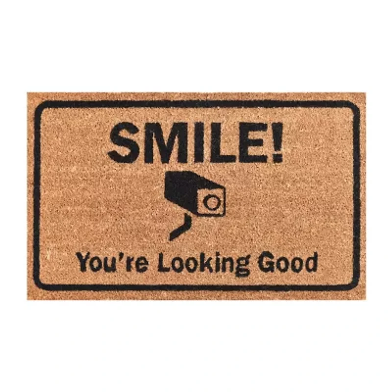 Calloway Mills Looking Good Outdoor Rectangular Doormat