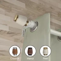 Rod Desyne Romilda Faux Wood 1 Adjustable Curtain