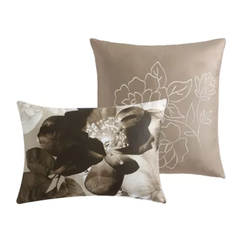 Bebejan Yellow Magnolia 5-pc. Midweight Reversible Comforter Set