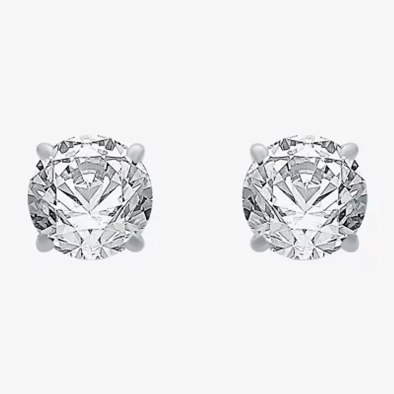 Ever Star (G / VS2) 1 1/2 CT. T.W. Lab Grown White Diamond 14K Gold 5.8mm Stud Earrings