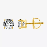 Ever Star (G / VS2) 1 1/2 CT. T.W. Lab Grown White Diamond 14K Gold 5.8mm Stud Earrings
