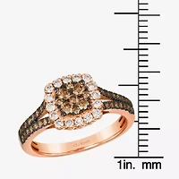 Le Vian® Ring featuring 1/2 CT. Chocolate Diamonds® 1/4 Nude Diamonds™ set 14K Strawberry Gold®