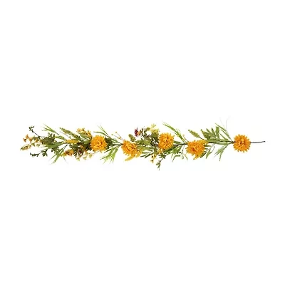 Northlight 5ft X 10in Peony Unlit Christmas Indoor Garland