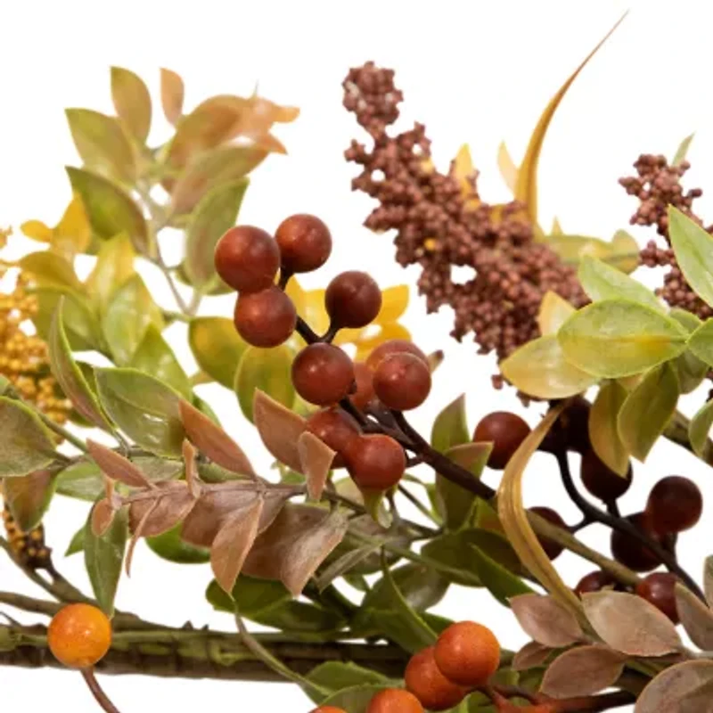 Northlight Berry Harvest Unlit Christmas Indoor Garland