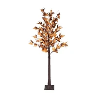 Northlight 6ft Led Maple Leaf Lighted Indoor Artificial Tree