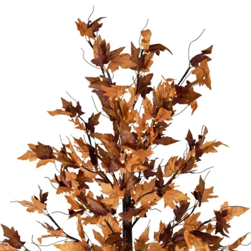 Northlight 6ft Led Maple Leaf Artificial Tree