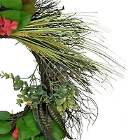 Northlight 22in Eucalyptus And Twig Wreath