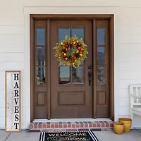 Northlight 26in Apples And Pears Unlit Wreath