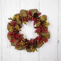 Northlight 18in Acorns And Berries Wreath