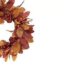 Northlight 24in Berry And Twig Unlit Wreath