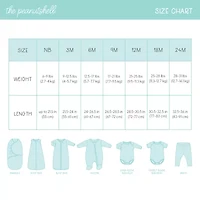 The Peanutshell 0-3m Skater Baby Boys 16-pc. Baby Clothing Set