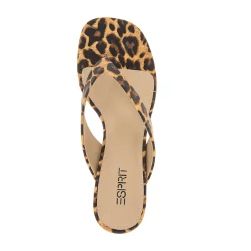 ESPRIT Elayna Womens Square Kitten Heel Pumps