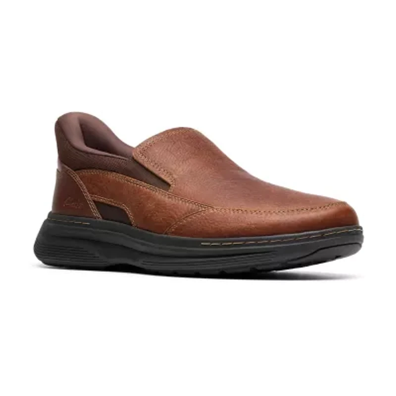 Clarks Craftwell Step Mens Round Closed Toe Slip-On Shoe