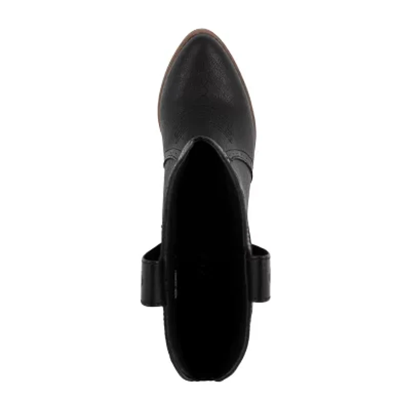 Sugar Womens Tammy Stacked Heel Cowboy Boots