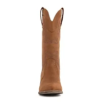 Sugar Womens Tammy Stacked Heel Cowboy Boots