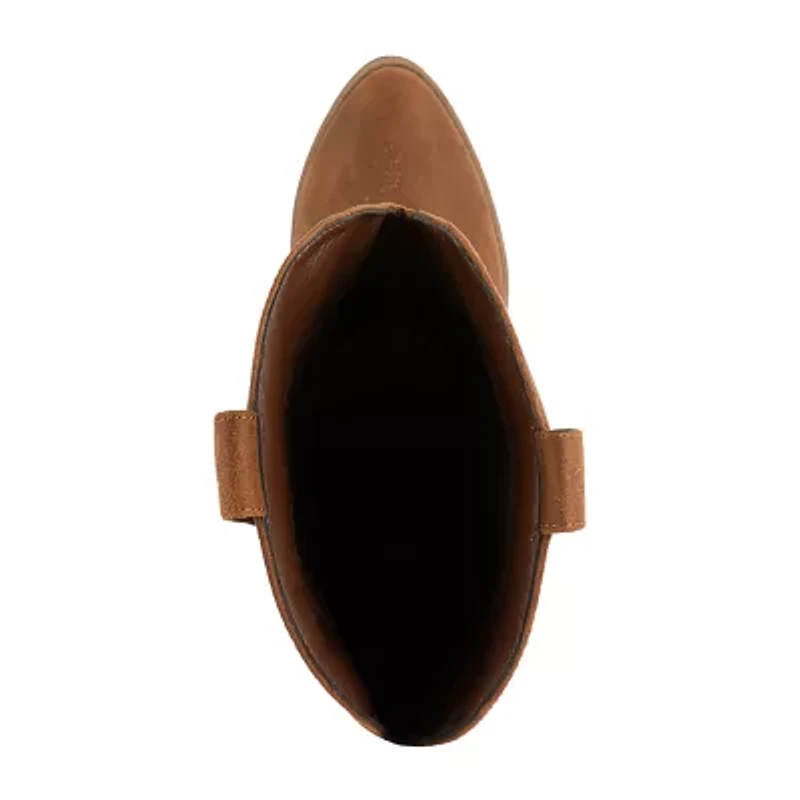 Sugar Womens Tammy Stacked Heel Cowboy Boots