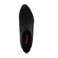 Unionbay Womens Teagan Stacked Heel Booties