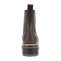 Kensie Womens Koda Flat Heel Chelsea Boots