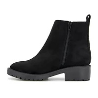 Kensie Womens Kelsey Flat Heel Chelsea Boots