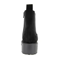 Kensie Womens Kelsey Flat Heel Chelsea Boots
