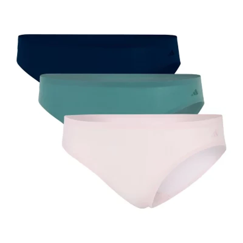 adidas Womens 3-pc. Bikini Panty 4a0758