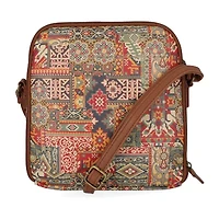 Multi Sac North South Zip Around Crossbody Bag
