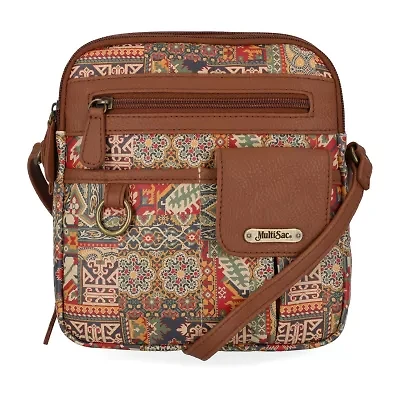 Multi Sac North South Zip Around Crossbody Bag