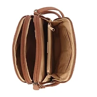 Multi Sac North South Zip Around Crossbody Bag