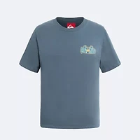 Quiksilver Big Kid Boys Crew Neck Short Sleeve Regular Fit Graphic T-Shirt
