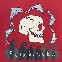 Quiksilver Big Kid Boys Crew Neck Short Sleeve Regular Fit Graphic T-Shirt