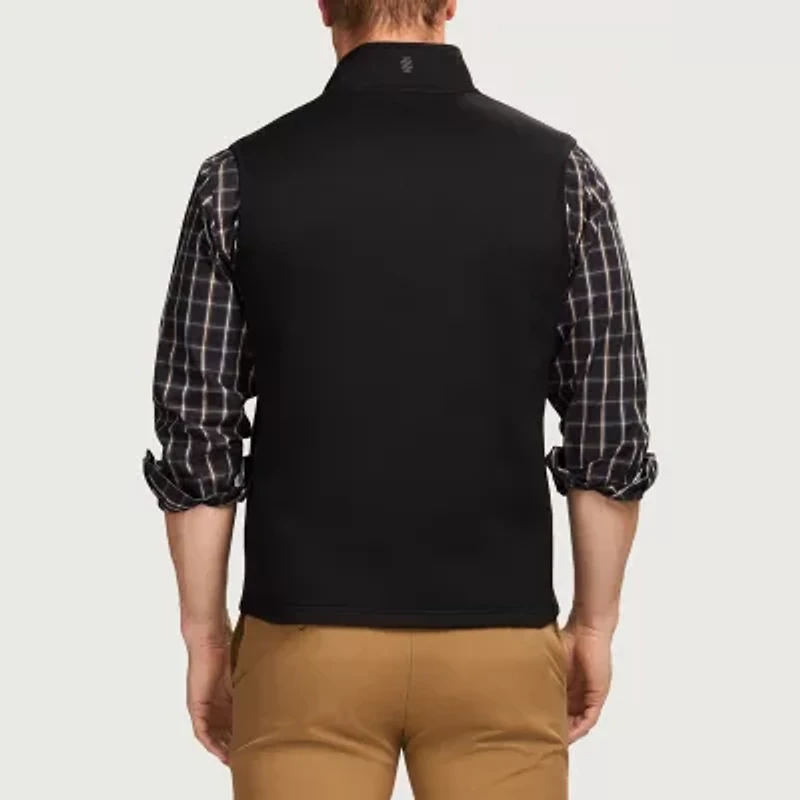 IZOD Mens Water Resistant Midweight Fleece Vest
