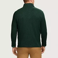 IZOD Thermasoft Sweater Fleece Mens Mock Neck Long Sleeve Quarter-Zip Pullover