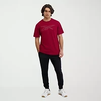Reebok Mens Crew Neck Short Sleeve Active T-Shirt