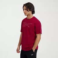 Reebok Mens Crew Neck Short Sleeve Active T-Shirt