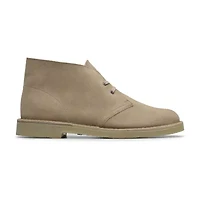 Clarks Mens Shepton Flat Heel Chukka Boots