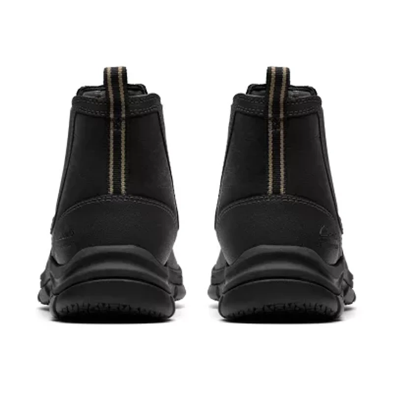 Clarks Mens Walpath Easy Flat Heel Chelsea Boots