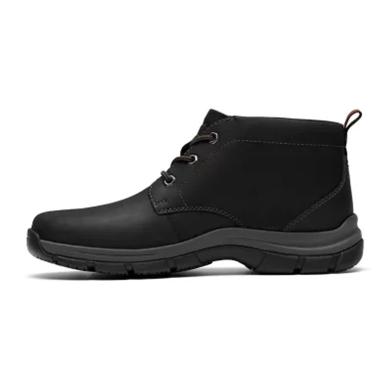 Clarks Mens Walpath Flat Heel Chukka Boots