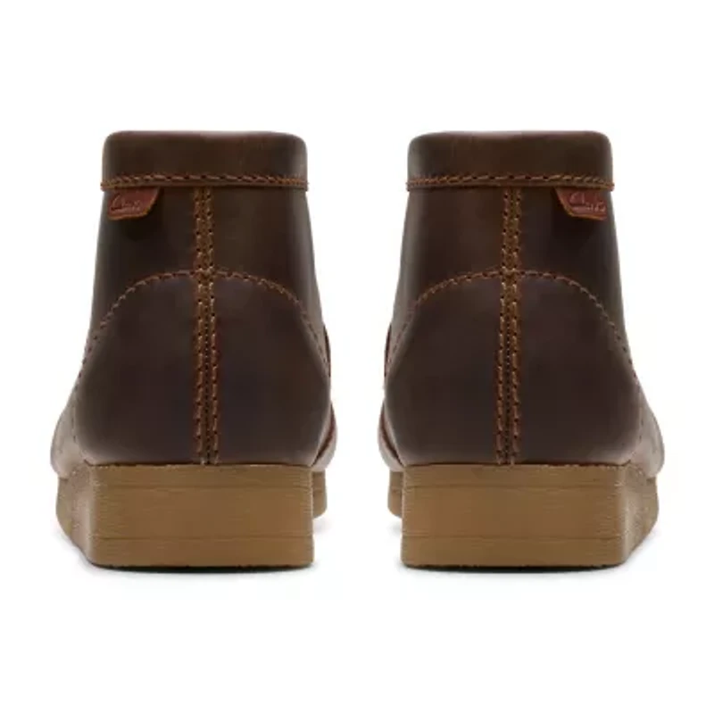 Clarks Mens Wallaston Flat Heel Chukka Boots