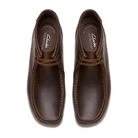 Clarks Mens Wallaston Flat Heel Chukka Boots