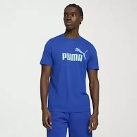 PUMA Mens Crew Neck Short Sleeve Regular Fit Graphic T-Shirt