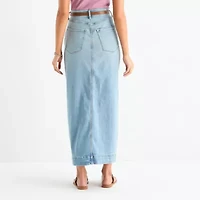 a.n.a Womens High Rise Maxi Skirt
